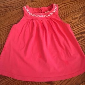 Little girls tank top and shorts
